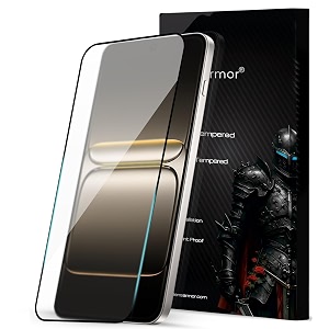 lensarmor military grade premium tempered glass screen protector for oneplus nord 5-9h hardness edge-to-edge coverage ultra clear anti-scratch bubble-free installation