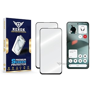 military-grade tempered glass screen protector compatible with nothing phone 3 pack of 2  edge-to-edge oleophobic case friendly easy installation kit
