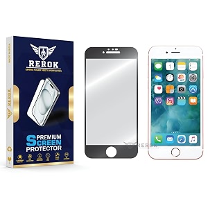 military-grade tempered glass screen protector for iphone 7 pack of 1  hd clear edge-to-edge coverage scratch resistant case friendly with easy installation kitblack