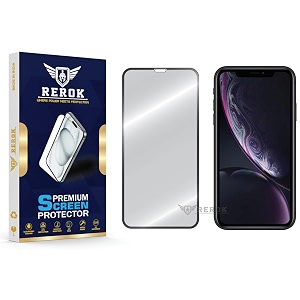 military-grade tempered glass screen protector for iphone xr pack of 1  hd clear edge-to-edge coverage scratch resistant case friendly with easy installation kit