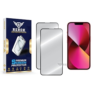 military-grade tempered glass screen protector for iphone 13 mini pack of 2  hd clear edge-to-edge coverage scratch resistant case friendly with easy installation kit