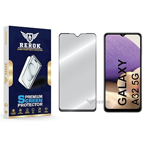 military-grade tempered glass screen protector compatible with samsung galaxy a32 5g pack of 1  edge-to-edge oleophobic case friendly easy installation kit