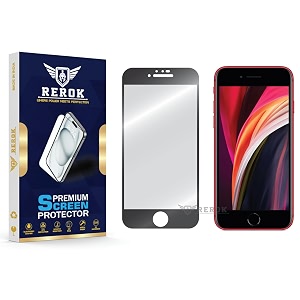 military-grade tempered glass screen protector for iphone se 20202022 pack of 1  hd clear edge-to-edge coverage scratch resistant case friendly with easy installation kitblack