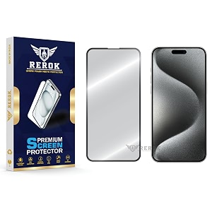 military-grade tempered glass screen protector for iphone 15 pro max pack of 1  hd clear edge-to-edge coverage scratch resistant case friendly with easy installation kit