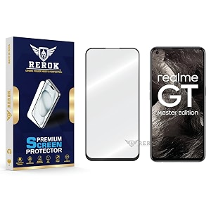 military-grade tempered glass screen protector compatible with realme gt master edition pack of 1  edge-to-edge oleophobic case friendly easy installation kit