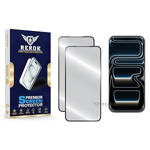 military-grade tempered glass screen protector for iphone 17 pro max pack of 2  hd clear edge-to-edge coverage scratch resistant case friendly with easy installation kit