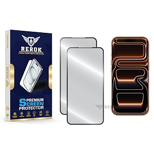 military-grade tempered glass screen protector for iphone 17 pro pack of 2  hd clear edge-to-edge coverage scratch resistant case friendly with easy installation kit