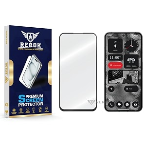military-grade tempered glass screen protector compatible with nothing phone 2 pack of 1  edge-to-edge oleophobic case friendly easy installation kit