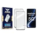 Military-Grade Tempered Glass Screen Protector Compatible with Realme Narzo 80x 5G [Pack of 2] | Edge-to-Edge, Oleophobic, Case Friendly, Easy Installation Kit