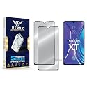 Military-Grade Tempered Glass Screen Protector Compatible with Realme XT [Pack of 2] | Edge-to-Edge, Oleophobic, Case Friendly, Easy Installation Kit