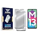 Military-Grade Tempered Glass Screen Protector Compatible with Samsung Galaxy M13 4G [Pack of 2] | Edge-to-Edge, Oleophobic, Case Friendly, Easy Installation Kit