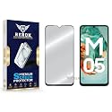 Military-Grade Tempered Glass Screen Protector Compatible with Samsung Galaxy M05 [Pack of 1] | Edge-to-Edge, Oleophobic, Case Friendly, Easy Installation Kit