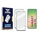 Military-Grade Tempered Glass Screen Protector Compatible with Samsung Galaxy A56 5G [Pack of 2] | Edge-to-Edge, Oleophobic, Case Friendly, Easy Installation Kit