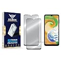 Military-Grade Tempered Glass Screen Protector Compatible with Samsung Galaxy A04s [Pack of 2] | Edge-to-Edge, Oleophobic, Case Friendly, Easy Installation Kit