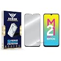 Military-Grade Tempered Glass Screen Protector Compatible with Samsung Galaxy M21 [Pack of 1] | Edge-to-Edge, Oleophobic, Case Friendly, Easy Installation Kit