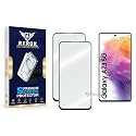 Military-Grade Tempered Glass Screen Protector Compatible with Samsung Galaxy A73 [Pack of 2] | Edge-to-Edge, Oleophobic, Case Friendly, Easy Installation Kit