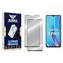 Military-Grade Tempered Glass Screen Protector Compatible with Realme 3 Pro [Pack of 2] | Edge-to-Edge, Oleophobic, Case Friendly, Easy Installation Kit