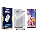 Military-Grade Tempered Glass Screen Protector Compatible with Samsung Galaxy A23 [Pack of 2] | Edge-to-Edge, Oleophobic, Case Friendly, Easy Installation Kit