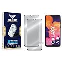 Military-Grade Tempered Glass Screen Protector Compatible with Samsung Galaxy A10 [Pack of 2] | Edge-to-Edge, Oleophobic, Case Friendly, Easy Installation Kit