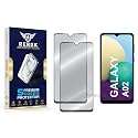 Military-Grade Tempered Glass Screen Protector Compatible with Samsung Galaxy A02 [Pack of 2] | Edge-to-Edge, Oleophobic, Case Friendly, Easy Installation Kit