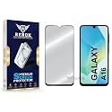 Military-Grade Tempered Glass Screen Protector Compatible with Samsung Galaxy A16 [Pack of 1] | Edge-to-Edge, Oleophobic, Case Friendly, Easy Installation Kit