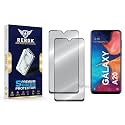 Military-Grade Tempered Glass Screen Protector Compatible with Samsung Galaxy A20 [Pack of 2] | Edge-to-Edge, Oleophobic, Case Friendly, Easy Installation Kit