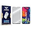 Military-Grade Tempered Glass Screen Protector Compatible with Samsung Galaxy F41 [Pack of 1] | Edge-to-Edge, Oleophobic, Case Friendly, Easy Installation Kit