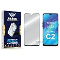Military-Grade Tempered Glass Screen Protector Compatible with Realme C2 [Pack of 1] | Edge-to-Edge, Oleophobic, Case Friendly, Easy Installation Kit