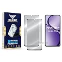 Military-Grade Tempered Glass Screen Protector Compatible with Realme Narzo N63 [Pack of 2] | Edge-to-Edge, Oleophobic, Case Friendly, Easy Installation Kit