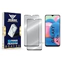 Military-Grade Tempered Glass Screen Protector Compatible with Samsung Galaxy A30s [Pack of 2] | Edge-to-Edge, Oleophobic, Case Friendly, Easy Installation Kit