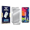 Military-Grade Tempered Glass Screen Protector Compatible with Samsung Galaxy F41 [Pack of 2] | Edge-to-Edge, Oleophobic, Case Friendly, Easy Installation Kit