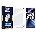 Military-Grade Tempered Glass Screen Protector Compatible with Realme Narzo N55 [Pack of 1] | Edge-to-Edge, Oleophobic, Case Friendly, Easy Installation Kit