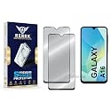 Military-Grade Tempered Glass Screen Protector Compatible with Samsung Galaxy A16 [Pack of 2] | Edge-to-Edge, Oleophobic, Case Friendly, Easy Installation Kit