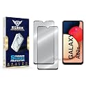 Military-Grade Tempered Glass Screen Protector Compatible with Samsung Galaxy A02s [Pack of 2] | Edge-to-Edge, Oleophobic, Case Friendly, Easy Installation Kit