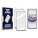 Military-Grade Tempered Glass Screen Protector Compatible with Realme 14x 5G [Pack of 2] | Edge-to-Edge, Oleophobic, Case Friendly, Easy Installation Kit
