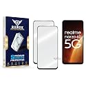 Military-Grade Tempered Glass Screen Protector Compatible with Realme Narzo 60 5G [Pack of 2] | Edge-to-Edge, Oleophobic, Case Friendly, Easy Installation Kit