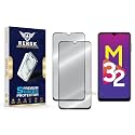Military-Grade Tempered Glass Screen Protector Compatible with Samsung Galaxy M32 4G [Pack of 2] | Edge-to-Edge, Oleophobic, Case Friendly, Easy Installation Kit
