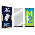 Military-Grade Tempered Glass Screen Protector Compatible with Samsung Galaxy M12 [Pack of 1] | Edge-to-Edge, Oleophobic, Case Friendly, Easy Installation Kit