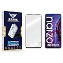 Military-Grade Tempered Glass Screen Protector Compatible with Realme Narzo 30 Pro [Pack of 1] | Edge-to-Edge, Oleophobic, Case Friendly, Easy Installation Kit