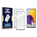 Military-Grade Tempered Glass Screen Protector Compatible with Samsung Galaxy A72 [Pack of 2] | Edge-to-Edge, Oleophobic, Case Friendly, Easy Installation Kit
