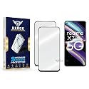 Military-Grade Tempered Glass Screen Protector Compatible with Realme X7 Max 5G [Pack of 2] | Edge-to-Edge, Oleophobic, Case Friendly, Easy Installation Kit
