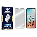 Military-Grade Tempered Glass Screen Protector Compatible with Samsung Galaxy M16 5G [Pack of 1] | Edge-to-Edge, Oleophobic, Case Friendly, Easy Installation Kit