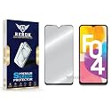 Military-Grade Tempered Glass Screen Protector Compatible with Samsung Galaxy F04 [Pack of 1] | Edge-to-Edge, Oleophobic, Case Friendly, Easy Installation Kit