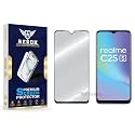 Military-Grade Tempered Glass Screen Protector Compatible with Realme C25s [Pack of 1] | Edge-to-Edge, Oleophobic, Case Friendly, Easy Installation Kit