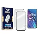 Military-Grade Tempered Glass Screen Protector Compatible with Realme Narzo 30 5G [Pack of 2] | Edge-to-Edge, Oleophobic, Case Friendly, Easy Installation Kit