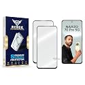 Military-Grade Tempered Glass Screen Protector Compatible with Realme Narzo 70 Pro 5G [Pack of 2] | Edge-to-Edge, Oleophobic, Case Friendly, Easy Installation Kit