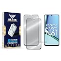 Military-Grade Tempered Glass Screen Protector Compatible with Realme Narzo N61 [Pack of 2] | Edge-to-Edge, Oleophobic, Case Friendly, Easy Installation Kit