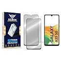 Military-Grade Tempered Glass Screen Protector Compatible with Samsung Galaxy A33 5G [Pack of 2] | Edge-to-Edge, Oleophobic, Case Friendly, Easy Installation Kit