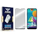 Military-Grade Tempered Glass Screen Protector Compatible with Samsung Galaxy M01 [Pack of 1] | Edge-to-Edge, Oleophobic, Case Friendly, Easy Installation Kit