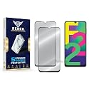 Military-Grade Tempered Glass Screen Protector Compatible with Samsung Galaxy F22 4G [Pack of 2] | Edge-to-Edge, Oleophobic, Case Friendly, Easy Installation Kit